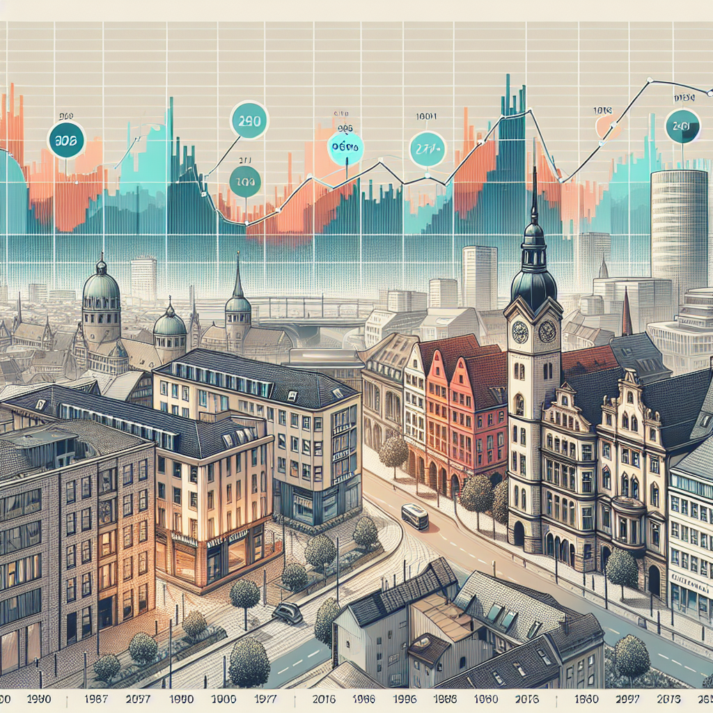 Bodenrichtwert-Änderung Düsseldorf Altstadt im Jahresvergleich